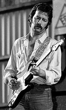 Eric Clapton en 1977