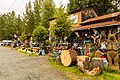 Comercio en Trapper Creek, Alaska.