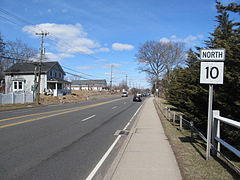 Northbound in Cheshire