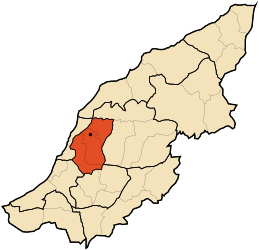 Distretto di Kheireddine – Mappa