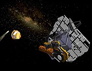 Deep Impact space probe after impactor separation (artist concept) Deep Impact.jpg