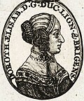 Miniatura per Dorotea Elisabet de Schlesien-Liegnitz