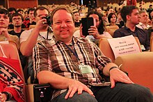 Feargus Urkuhart at KRI 2013, Russia, Moscow.jpg
