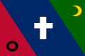 the flag of Federal Republic of Mindanao by Col. Alexander Noble, during 1990 Mindanao Crisis.