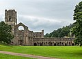 Image 1Fountains abbey from the west (from History of Yorkshire)