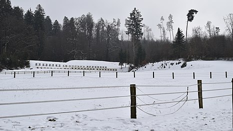 Aufmarschort bernischer Truppenteile - heute Ort des jährlich stattfindenden Gedenkschiessens