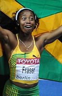 Die aktuelle Olympiasiegerin Shelly-Ann Fraser errang nach WM-Silber vor zwei Jahren ihr erstes WM-Gold, das zweite gab es hier außerdem mit der jamaikanischen 4-mal-100-Meter-Staffel