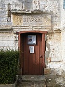 Entrée de l'église.