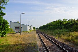 Vue en direction de Niort.