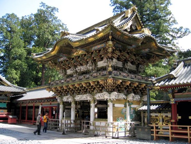 The Yomeimon Gate of Tosho-gu Shrine, Nikko, Japan