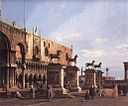 Koně San Marco na náměstí Piazzetta