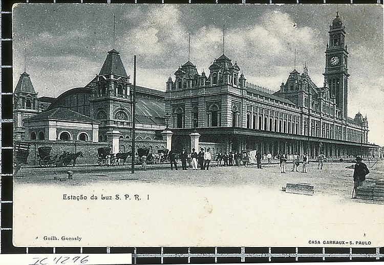 Estação da Luz S.P.R. I, Guilherme Gaensly.