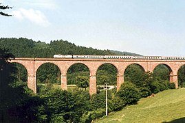 2010: Himbächel-Viadukt, Odenwaldbahn
