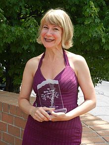 Holman at Shirley Jackson Award, April 2012