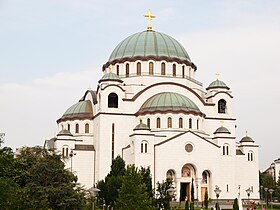 Katedrální chrám svatého Sávy v Bělehradě