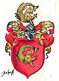 Römischer Kayserlichen / auch zu Hungern vnd Behaimb / Königlichen Mayestat Wappen, 1578