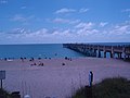 Juno Beach -rannan laituri.