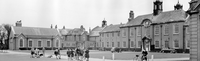 The front of KES during the 1940s.