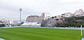 Panoramic view of the stadium from the height of the hill