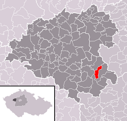 Křivoklát – Mappa