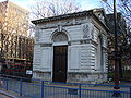 LNWR Portland stone entrance lodge