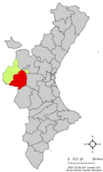 Requena – Mappa