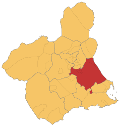 Huerta de Murcia – Mappa