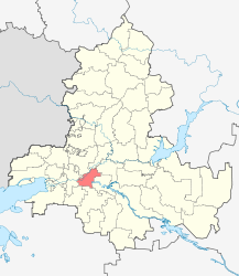 Bagaevskij rajon – Mappa