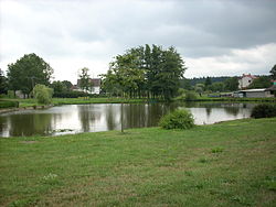 Centre of Měšín