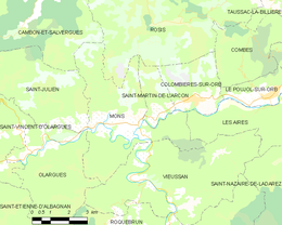 Mons - Localizazion