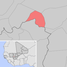 Kaart van Sangarébougou