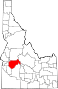 Comitatul Boise map
