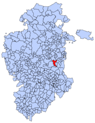 Rábanos – Mappa