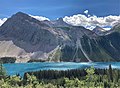 North aspect of Marvel Peak above Marvel Lake