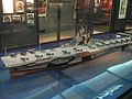 Model of U.S. aircraft carrier