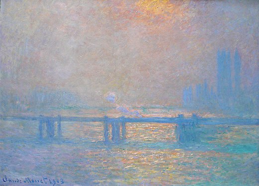 Le Pont de Charing Cross, Monet, 1903.
