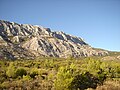 La montagne Sainte-Victoire, Provence, France.