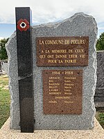 monument aux morts de Pollieu