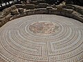 Mosaïque de Thésée et du Minotaure. Villa de Thésée. Paphos (Chypre).