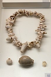 Neolithic shells and jewelry, 6800-3200 BCE