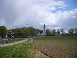 Okome med sin kyrka.