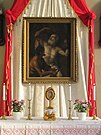 Reliquia e quadro del compatrono San Bartolomeo