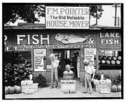 Roadside stand near Birmingham