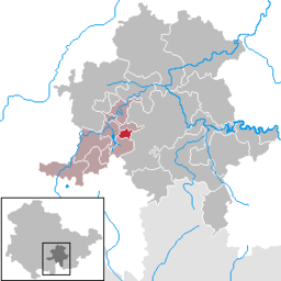 Läget för kommunen Rohrbach i Landkreis Saalfeld-Rudolstadt