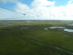 Aerial view of Kwigillingok