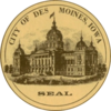 Official seal of Des Moines, Iowa