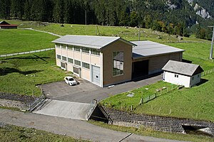 Kraftwerk Hugschwendi auf der Stöckalp