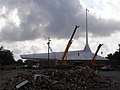 St Frances Cabrini Church as demolition commenced in 2007 (photo courtesy of Infrogmation)