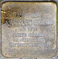 Stolperstein für Bernhard Straus (Händelstraße 14)