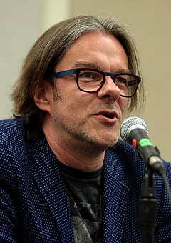 Sylvain Neuvel vid Phoenix Comic Fest 2018.